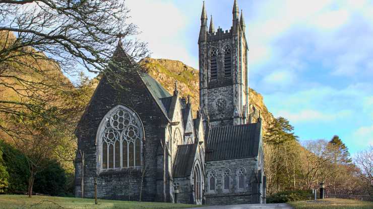 La chiesa neogotica di Kylemore