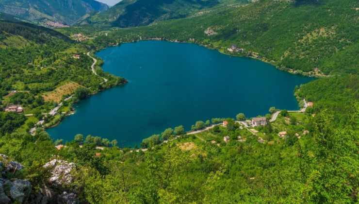 Lago di Scanno, una delle località più importanti 