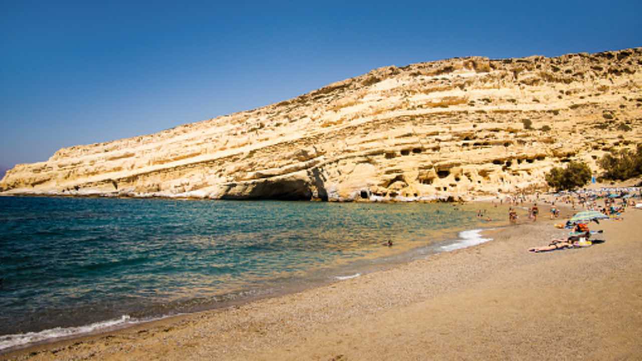 Matala beach Creta