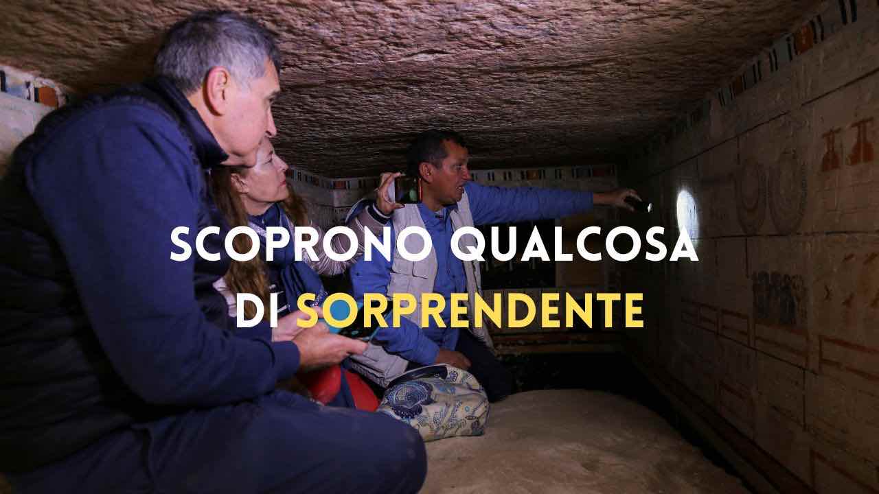 Scoprono qualcosa di sorprendente