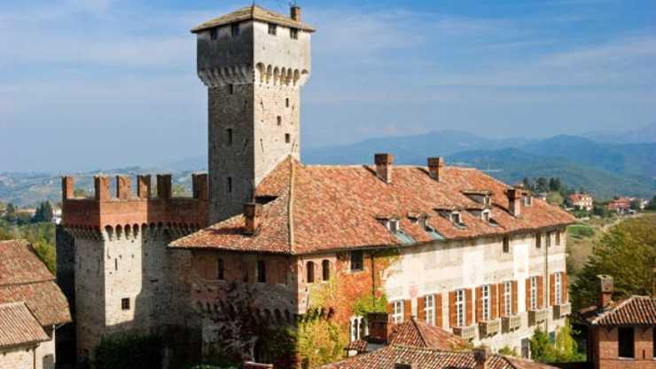 romantico castello italiano
