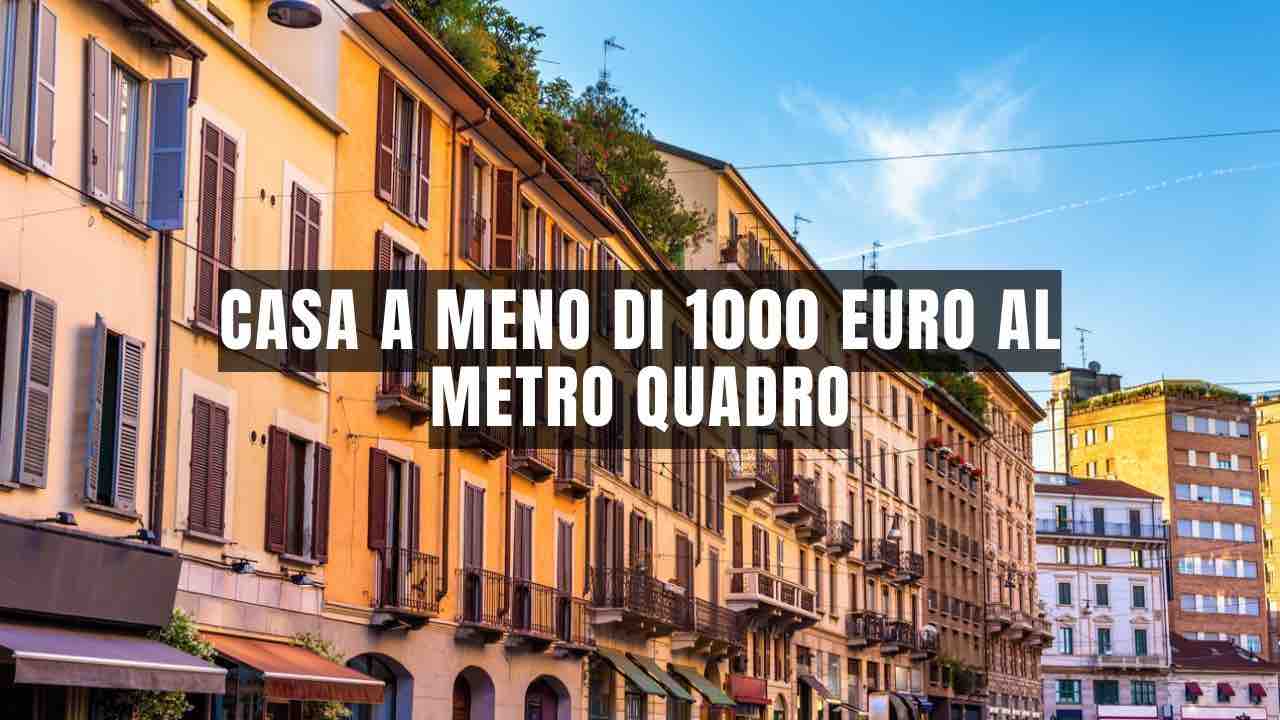 Casa economica a Milano