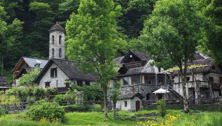 Il villaggio di Foroglio