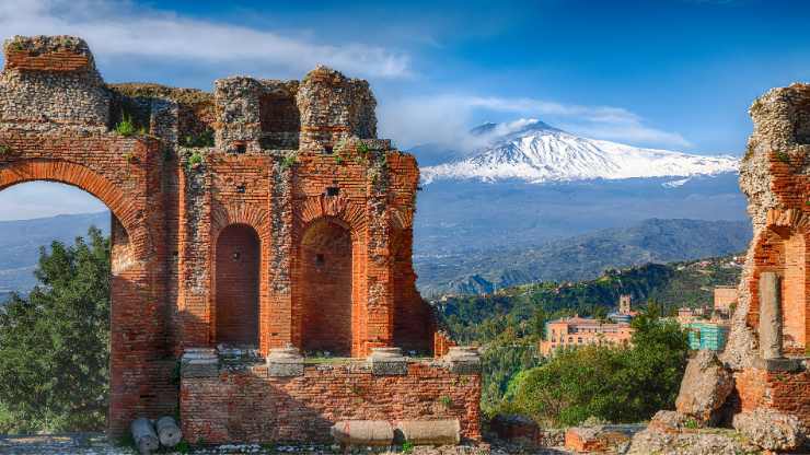 Taormina e l'Etna