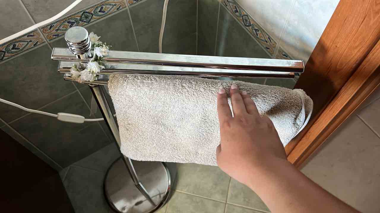Dettaglio asciugamani hotel