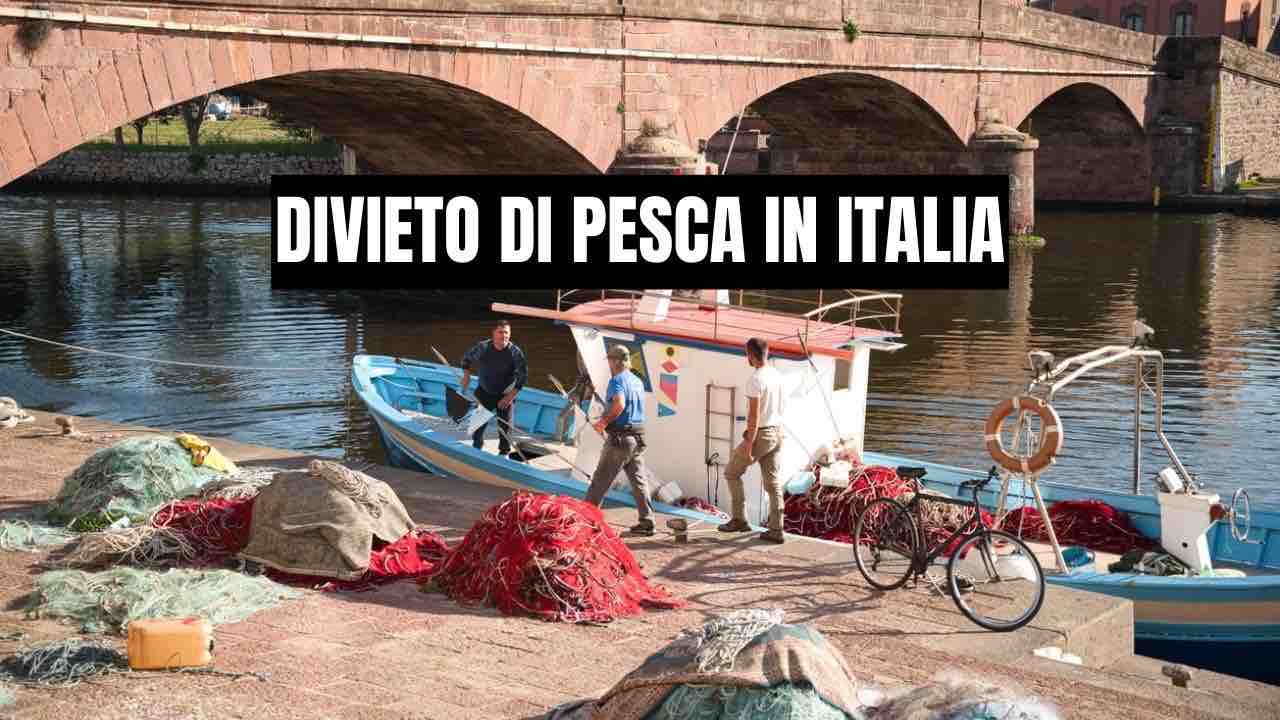Divieto di pesca in Italia
