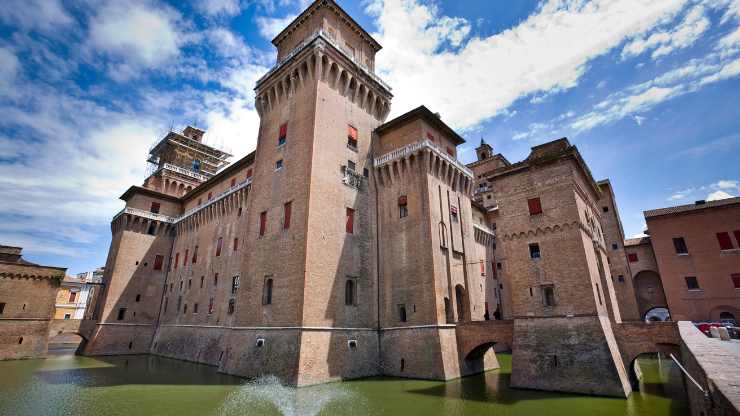 Il castello da visitare a Ferrara