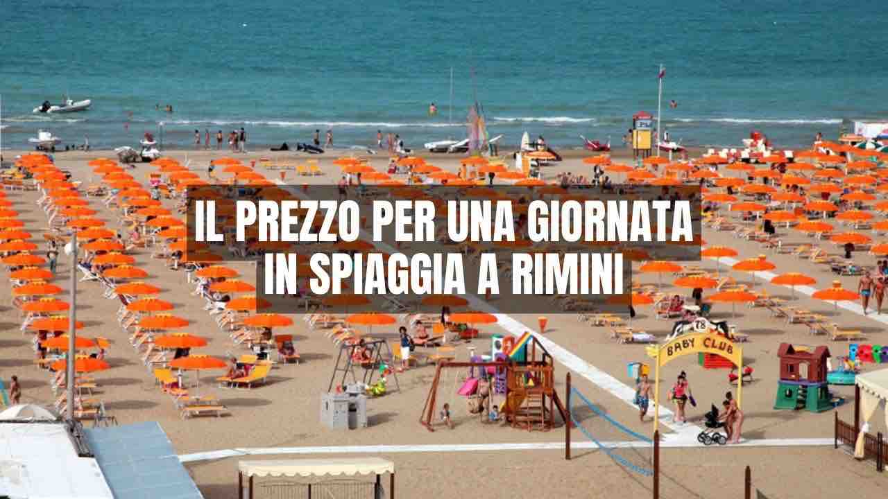 Prezzo spiaggia Rimini