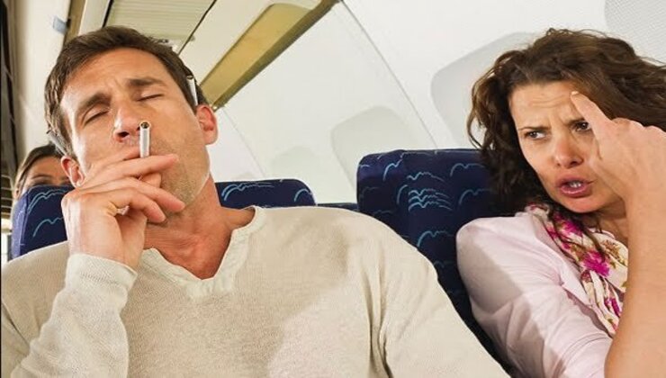 Vietato fumare in aereo