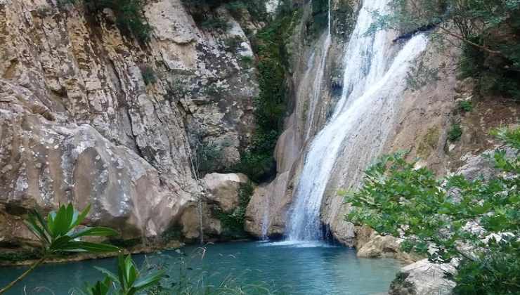 cascate in Grecia