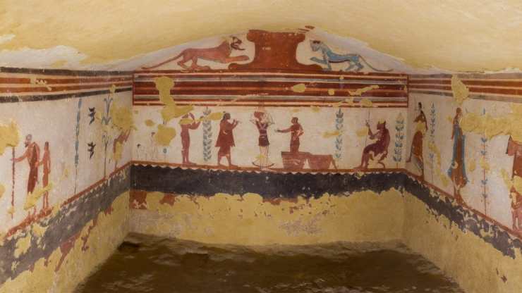 Tombe etrusche a Tarquinia