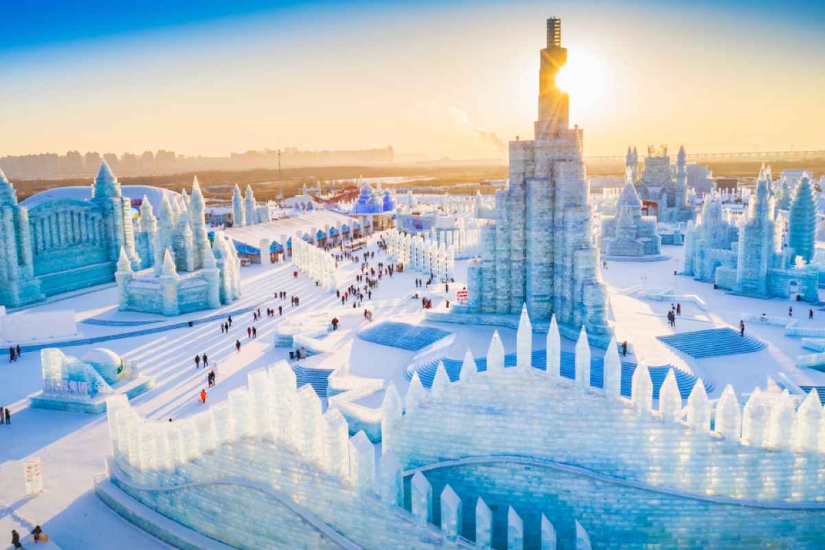Welcome to the “Ice City”, which attracts millions of tourists every day