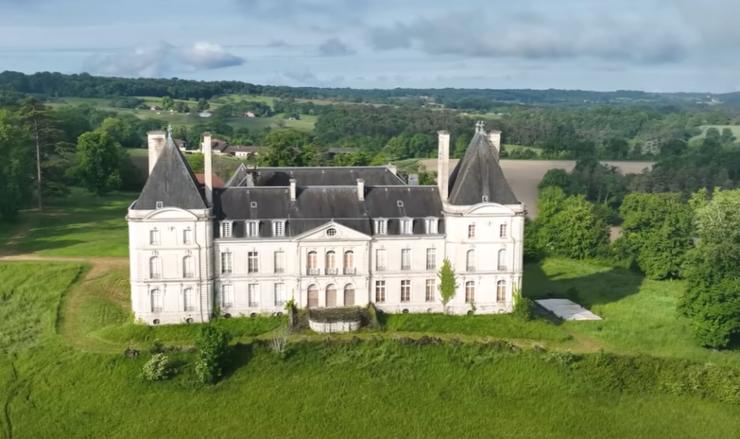 Castello nella Loira in Francia