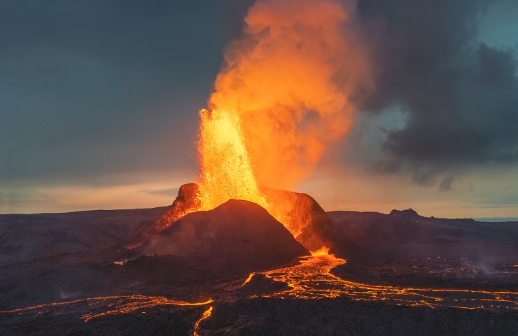 eruzione in islanda