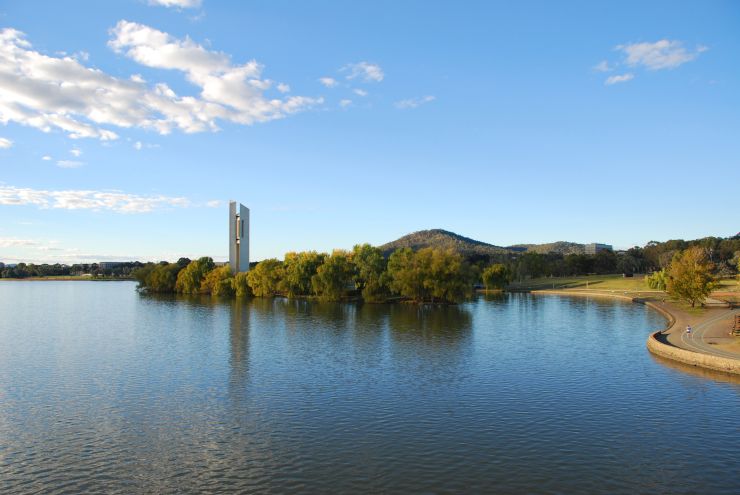 lago Burley Griffin di Canberra