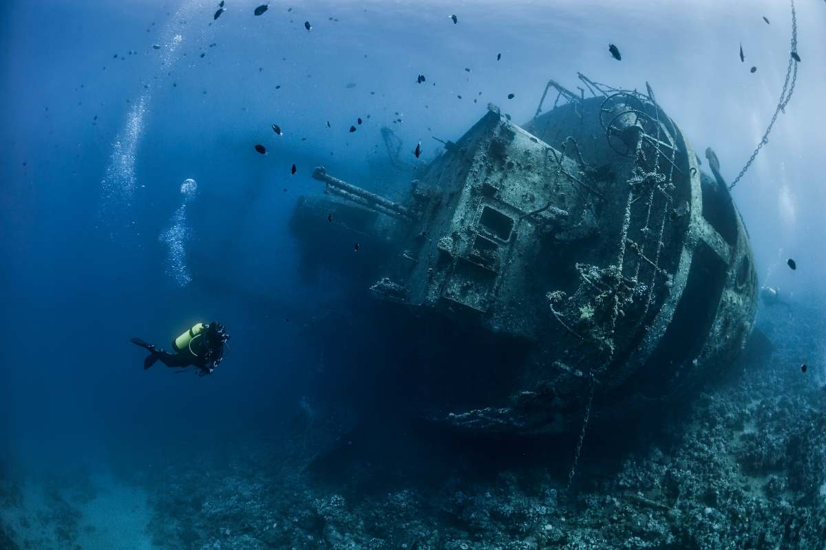 relitto di una nave