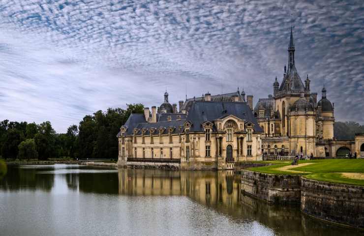 Il Castello di Chantilly, a Nord della Francia