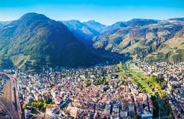 A cidade de Bolzano