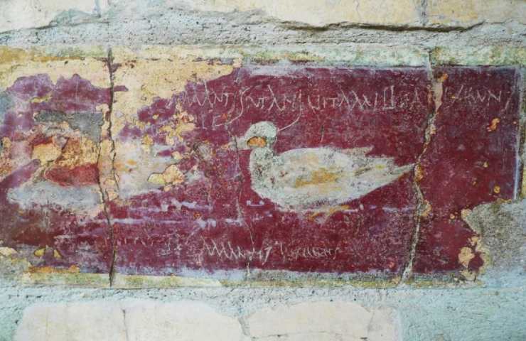 Una scritta a Pompei