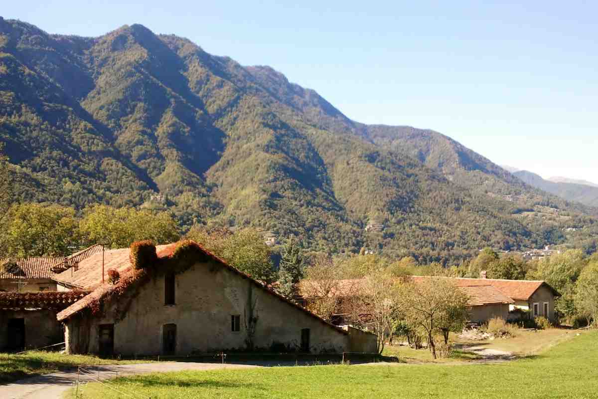 zona Villa Perosa, in provincia di Torino