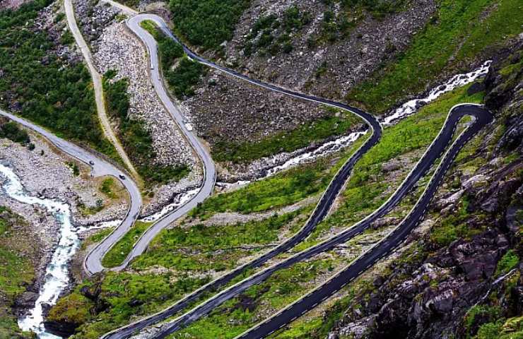 strade nei fiordi