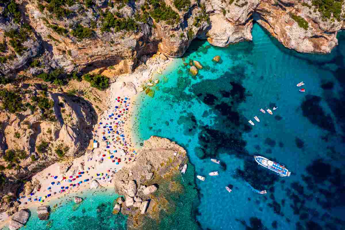 Cala Mariolu in Sardegna