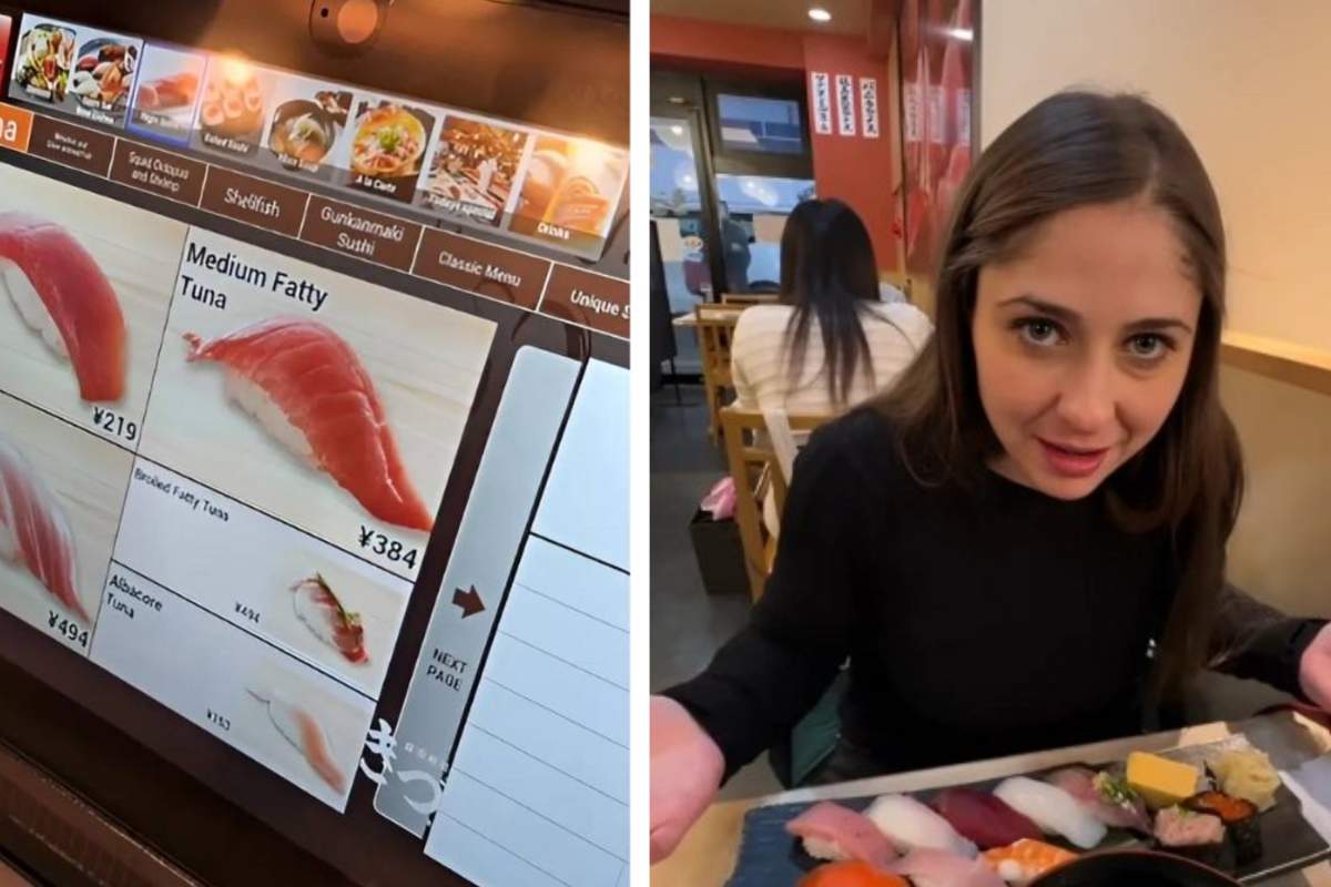Sushi in Giappone
