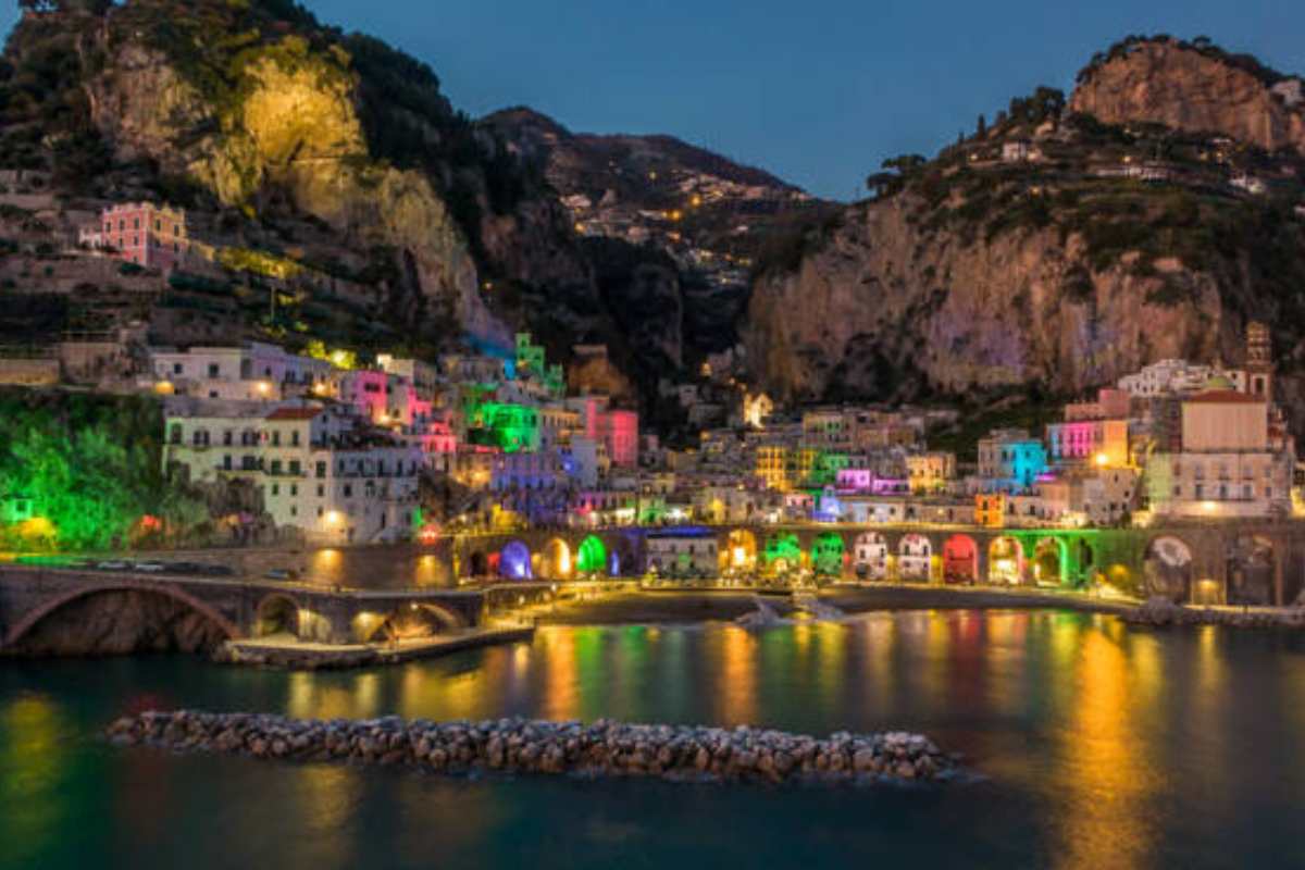 atrani di notte