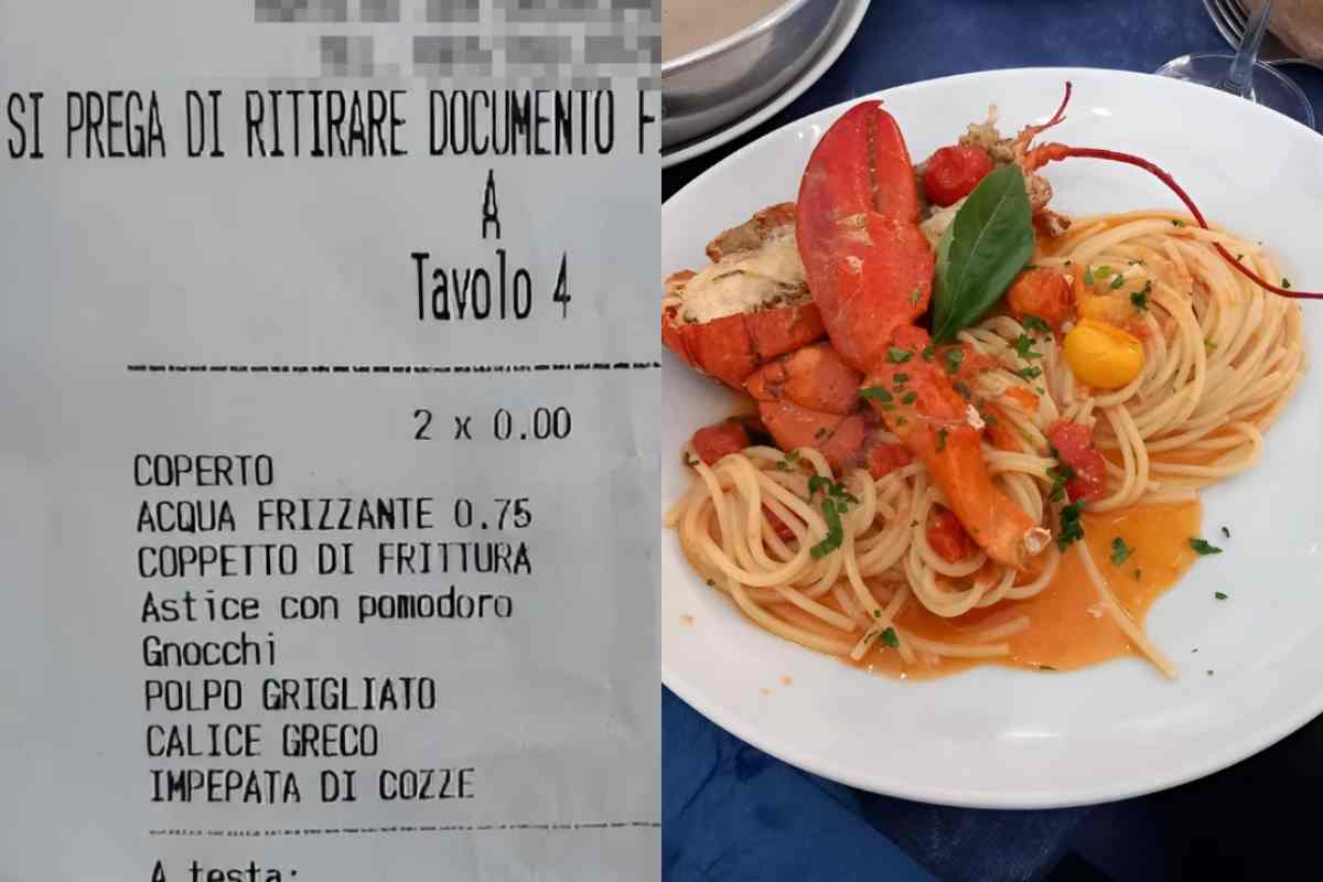 Cena di pesce a Napoli
