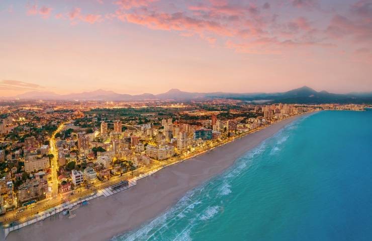 Spiaggia ad Alicante