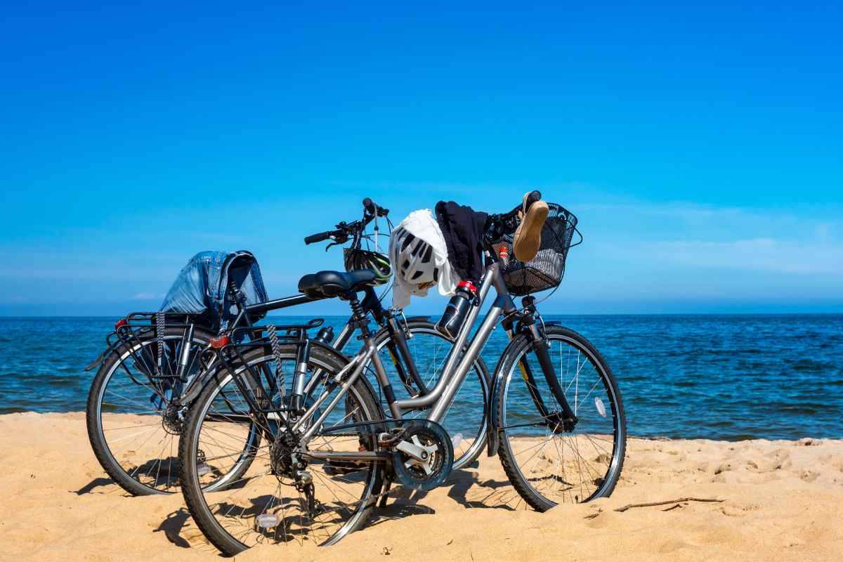biciclette spiaggia
