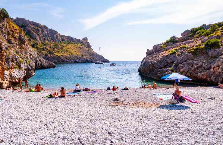 Cala Bianca nel Cilento