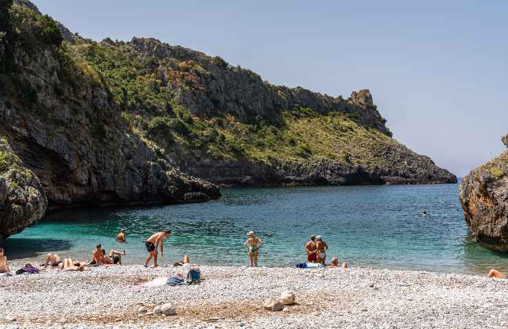 Cala Bianca nel Cilento