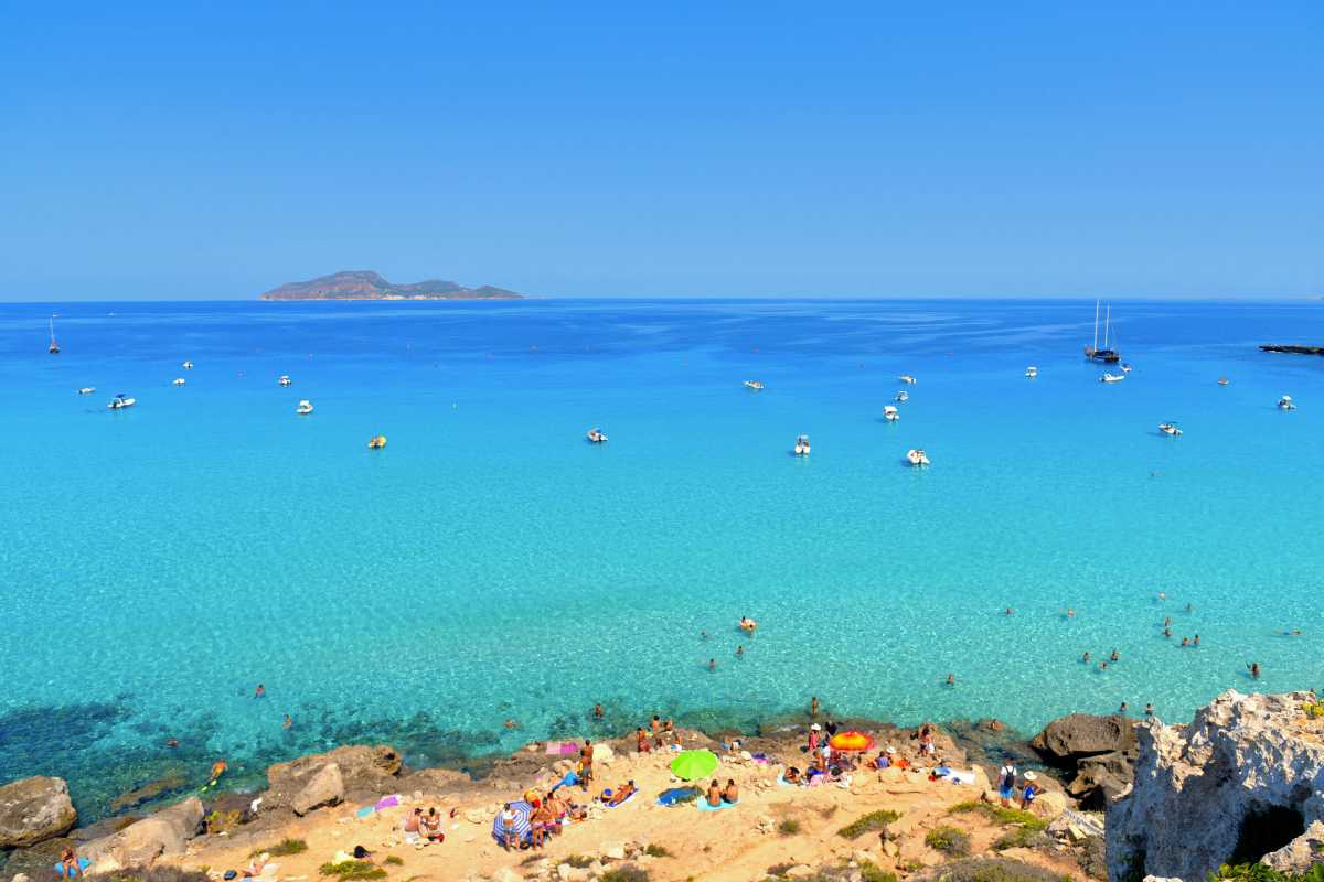 Cala Rossa a Favignana