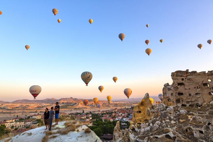 Cappadocia in mongolfiera