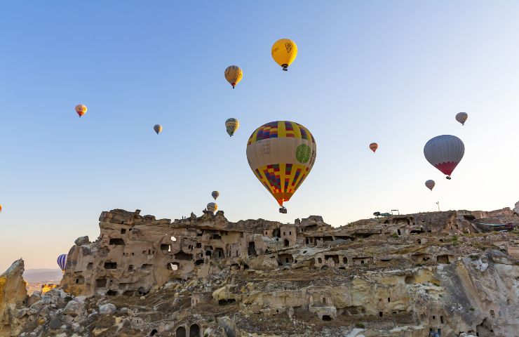 Cappadocia in mongolfiera