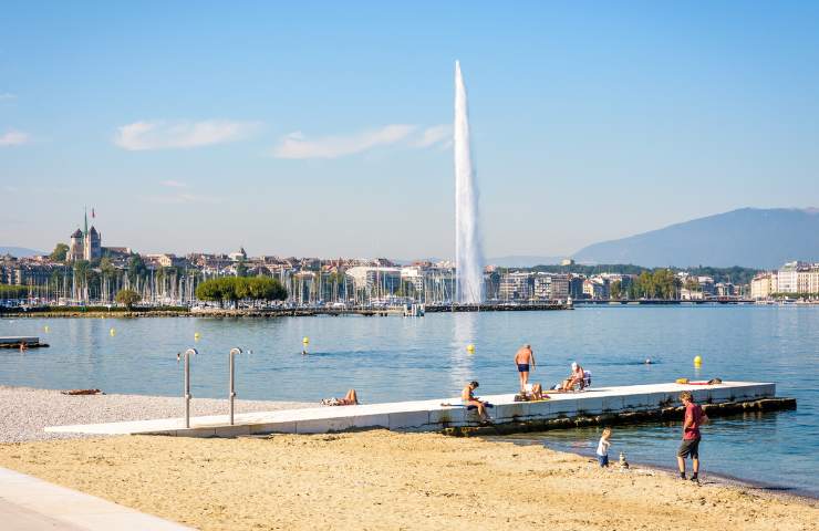 Spiaggia di Eaux-Vives, Ginevra