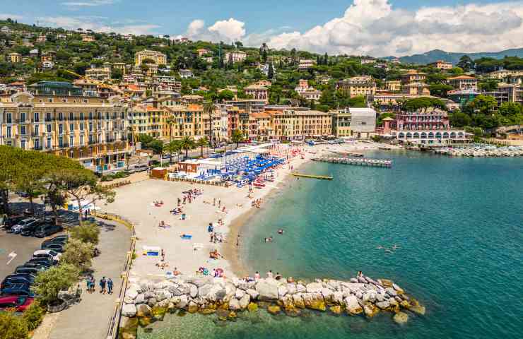 Spiaggia di Santa Margherita, Cinque Terre, Italia