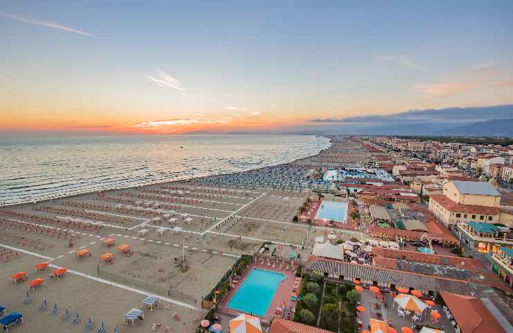 Stabilimento balneare a Viareggio