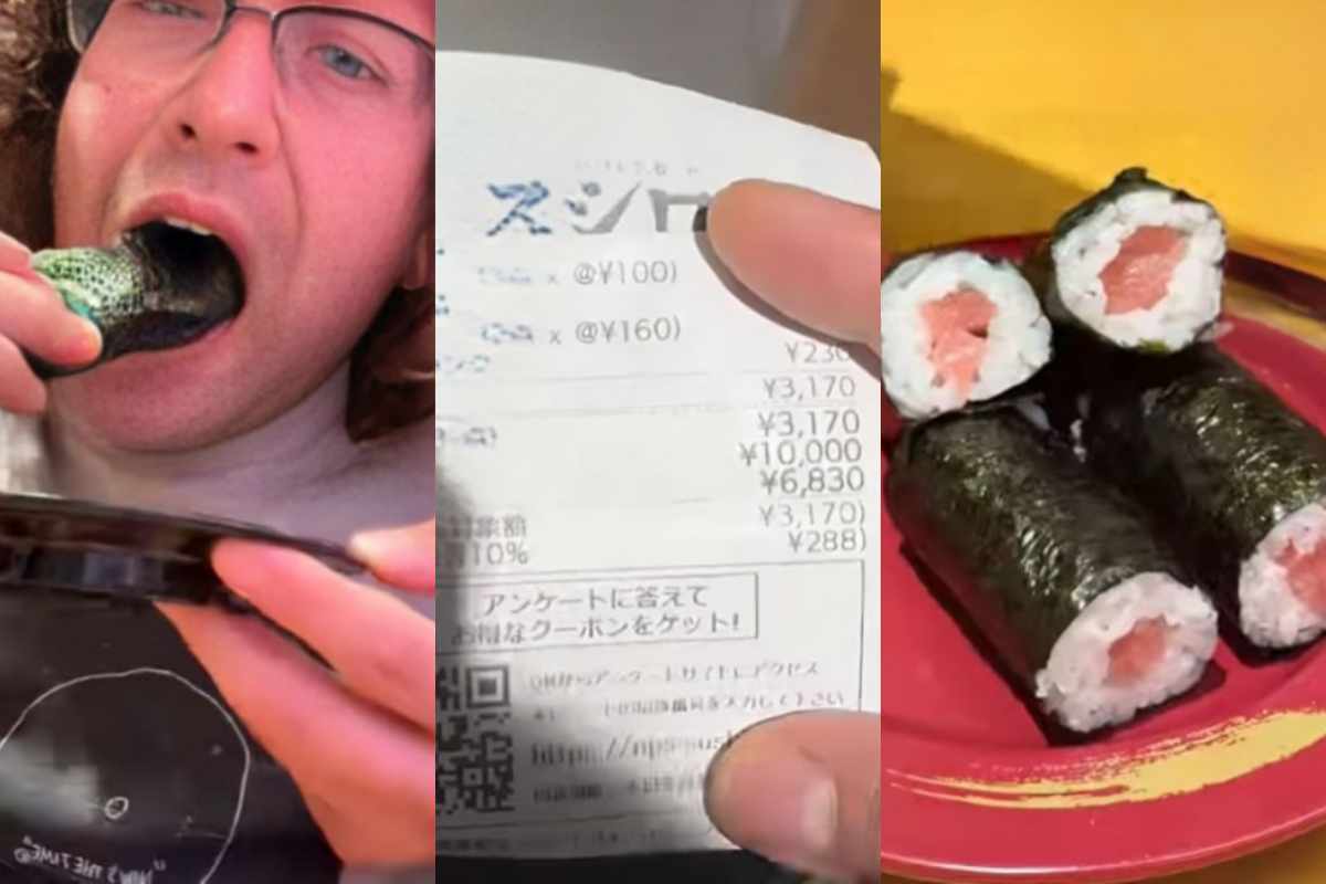 Sushi al giapponese