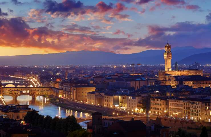 firenze al tramonto