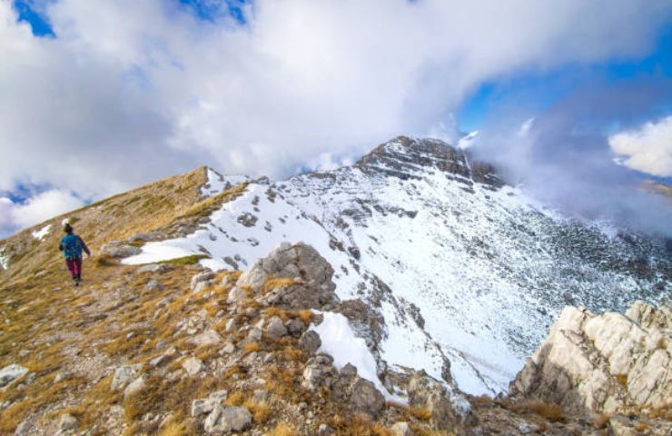 Lago della Duchessa e Monte Morrone