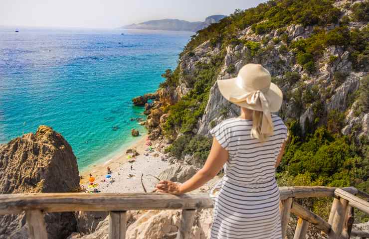 Cala Fuili a Cala Gononet, Sardegna, Italia