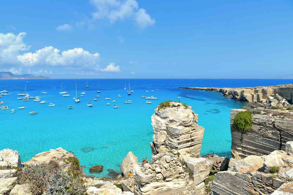 Cala Rossa a Favignana