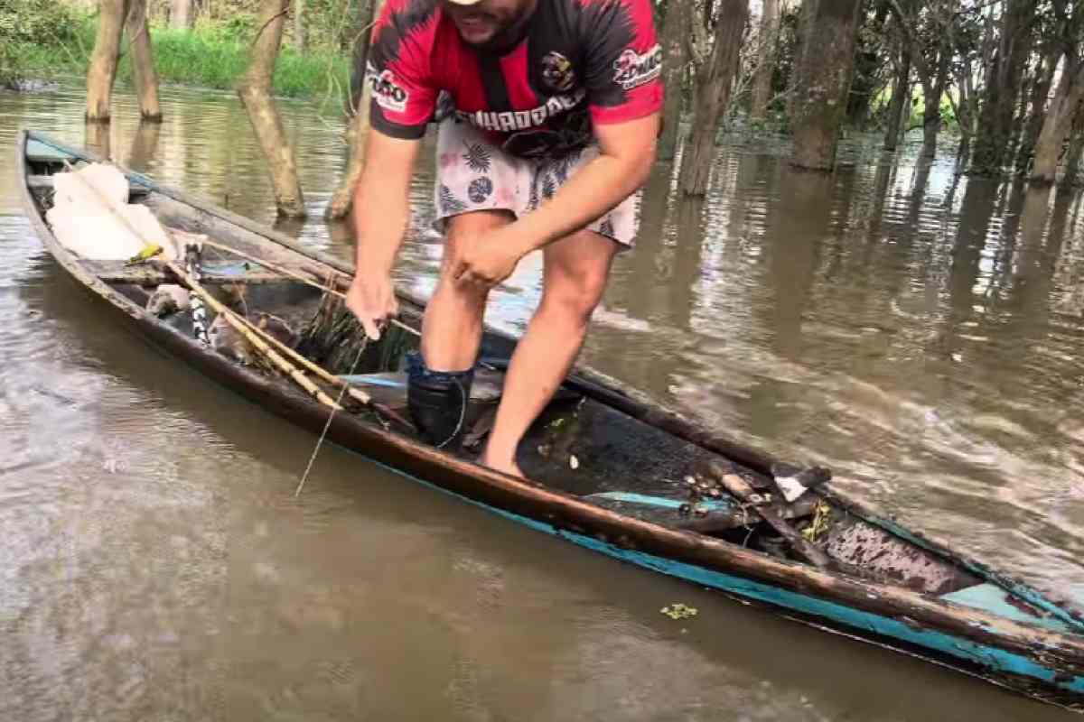 Pesca una creatura incredibile