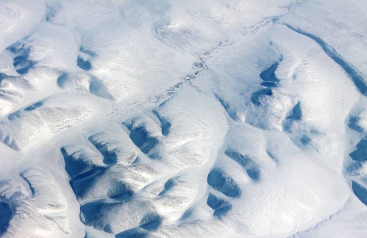 Permafrost in Siberia