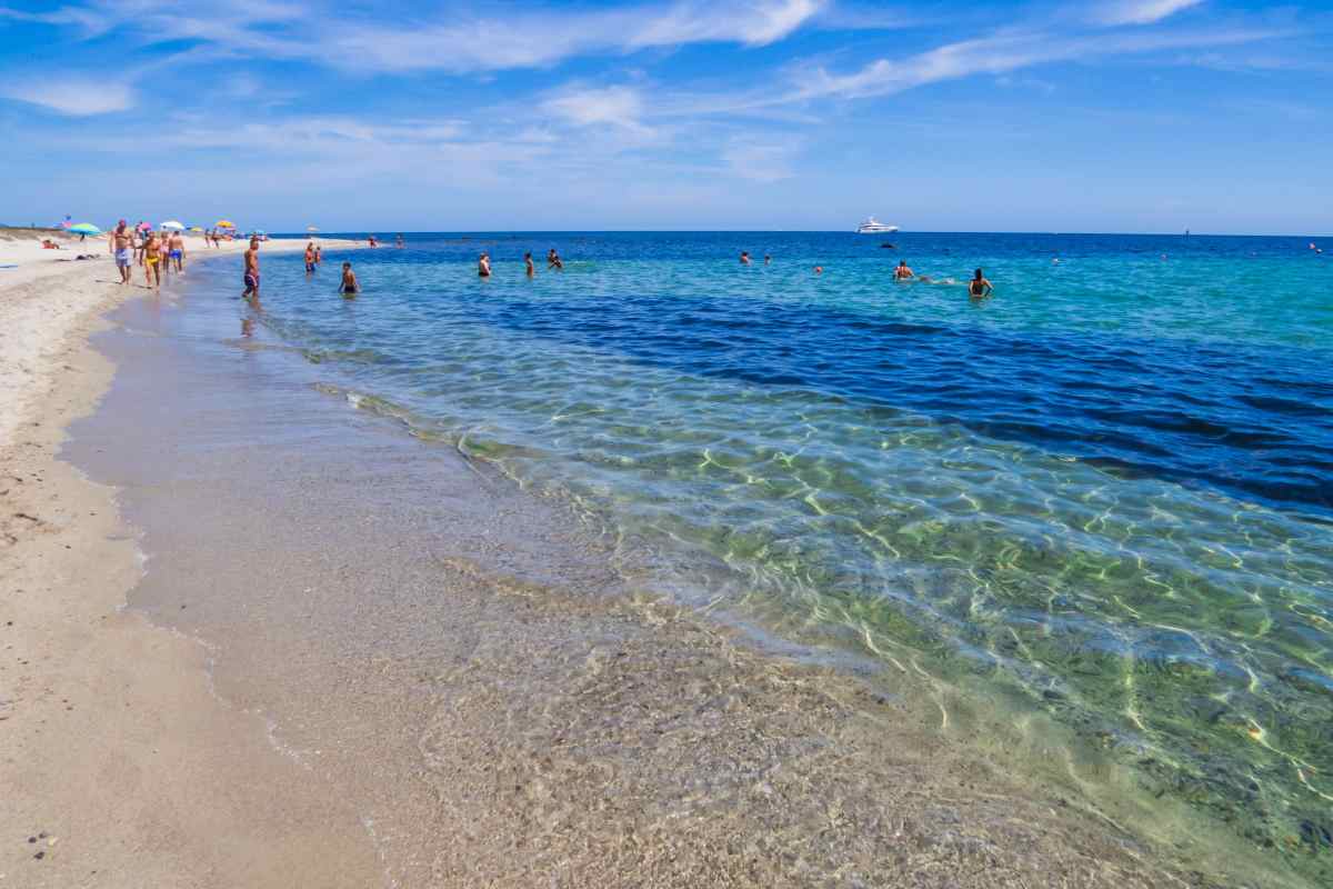 La spiaggia economica in Sardegna