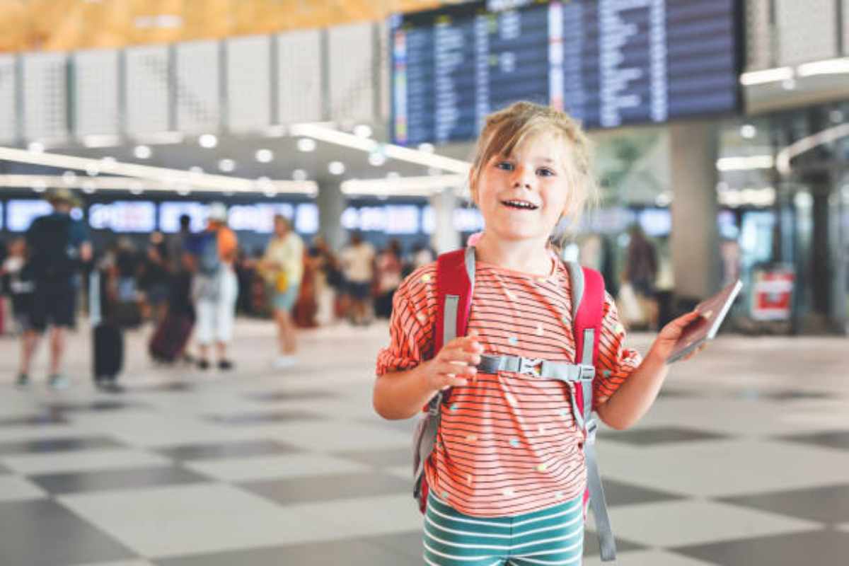 bambini in viaggio da soli