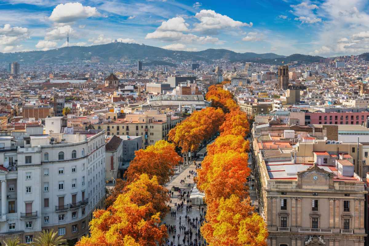 barcellona d'autunno