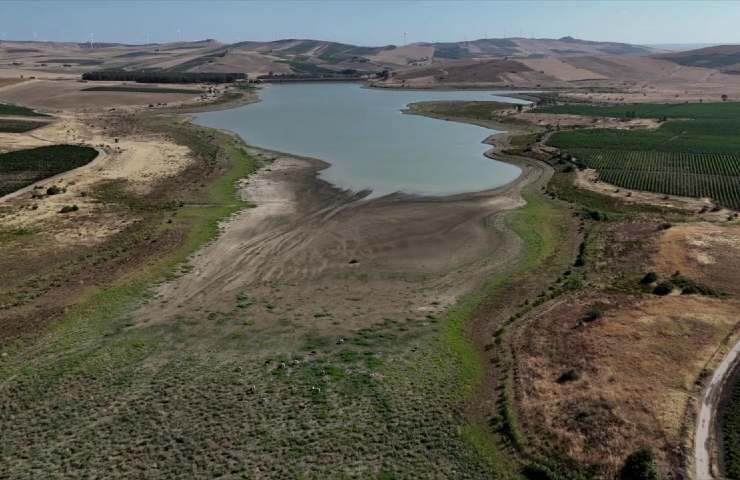 Il lago rischia di scomparire